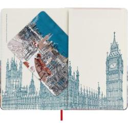 Notatnik MOLESKINE Londyn, L, 13x21cm, w linie, edycja limitowana