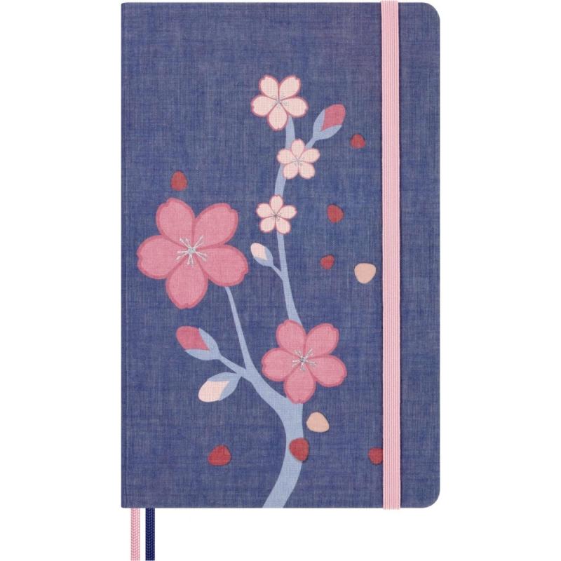 Notes MOLESKINE Sakura 2025, L, 13x21cm, gładki, edycja limitowana