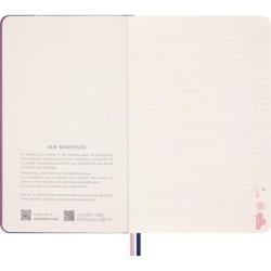 Notes MOLESKINE Sakura 2025, L, 13x21cm, w linie, edycja limitowana