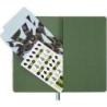 Notes MOLESKINE Snake Leaves 2025, L, 13x21cm, w linie