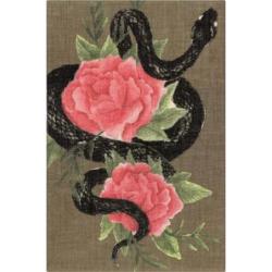 Notes MOLESKINE Snake Roses...