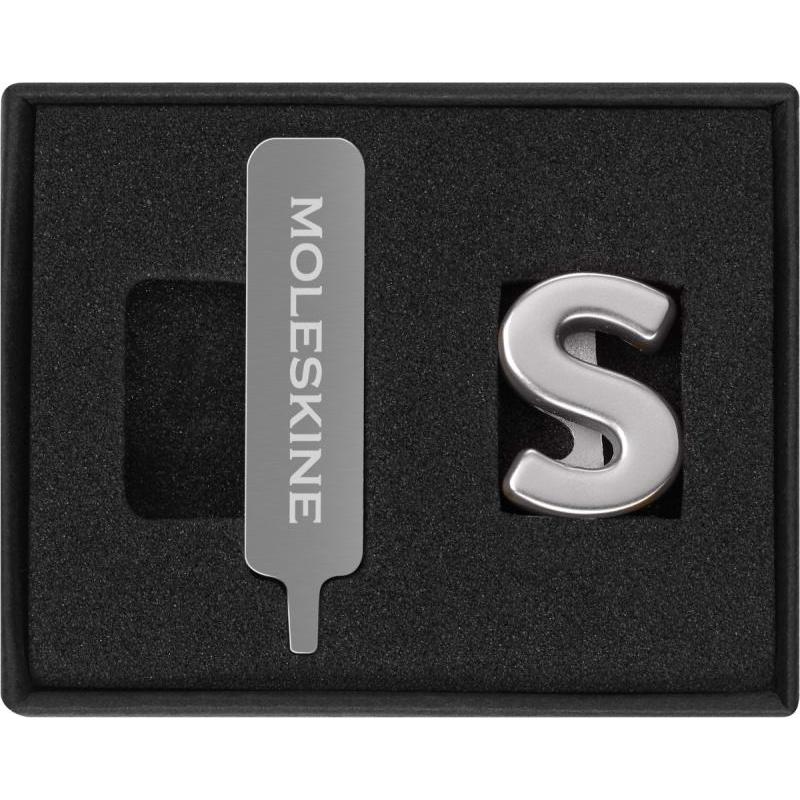 Przypinka MOLESKINE S, srebrna