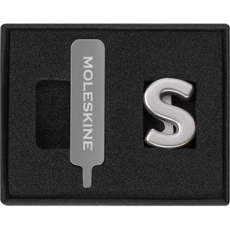 Przypinka MOLESKINE S, srebrna