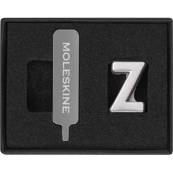 Przypinka MOLESKINE Z, srebrna