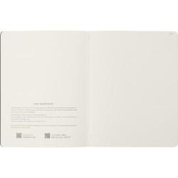 Zestaw 2 zeszytów MOLESKINE Smart Cahier, XL, 19x25cm, w linie, czarny
