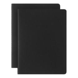 Zestaw 2 zeszytów MOLESKINE Smart Cahier, XL, 19x25cm, w linie, czarny