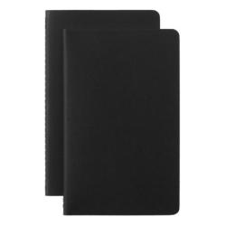 Zestaw 2 zeszytów MOLESKINE Smart Cahier, L, 13x21cm, w linie, czarny