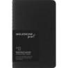Zestaw 2 zeszytów MOLESKINE Smart Cahier, P, 9x14cm, w linie, czarny