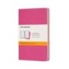 Zestaw 3 zeszytów MOLESKINE Cahier Journals, P, 9x14cm, w linie, 64 strony, kinetic pink