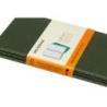 Zestaw 3 zeszytów MOLESKINE Cahier Journals, P, 9x14cm, w linie, 64 strony, myrtle green