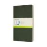 Zestaw 3 zeszytów MOLESKINE Cahier, L, 13x21cm, gładki, 80 stron, myrtle green