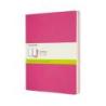Zestaw 3 zeszytów MOLESKINE Cahier, XL, 19x25cm, gładki, 120 stron, kinetic pink