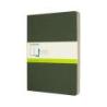 Zestaw 3 zeszytów MOLESKINE Cahier, XL, 19x25cm, gładki, 120 stron, myrtle green