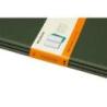 Zestaw 3 zeszytów MOLESKINE Cahier, XL, 19x25cm, w linie, 120 stron, myrtle green