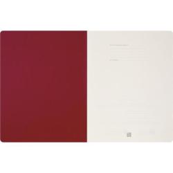Zeszyt MOLESKINE Student Cahier, XXL, gładki, 21,6x27,9cm, czerwony