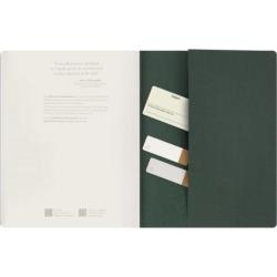 Zeszyt MOLESKINE Student Cahier, XXL, gładki, 21,6x27,9cm, myrtle green