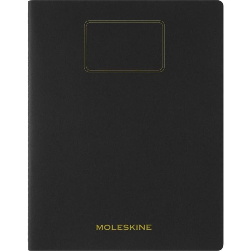 Zeszyt MOLESKINE Student Cahier, XXL, w linie, 21,6x27,9cm, czarny