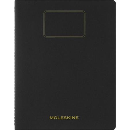 Zeszyt MOLESKINE Student Cahier, XXL, w linie, 21,6x27,9cm, czarny