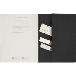 Zeszyt MOLESKINE Student Cahier, XXL, w linie, 21,6x27,9cm, czarny