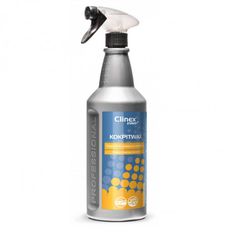 Preparat CLINEX Kokpit Wax, myjąco-pielęgnujący, do kokpitów, 1l