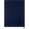 Kalendarz tygodniowy vertykalny MOLESKINE 2026, 15M, XXL, miękka oprawa, 23,5x28cm, sapphire blue