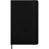 Kalendarz tygodniowy vertykalny MOLESKINE 2026, 12M, L, twarda oprawa, 13x21cm, czarny