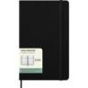 Kalendarz tygodniowy vertykalny MOLESKINE 2026, 12M, L, twarda oprawa, 13x21cm, czarny