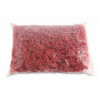 Gumki recepturki OFFICE PRODUCTS, średnica 50mm, 1,5x1,5mm, 60% kauczuku, 1000g, zgrzewka, czerwone