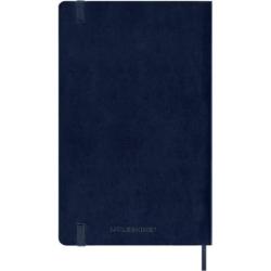 Kalendarz dzienny MOLESKINE 2026, 12M, L, miękka oprawa, 13x21cm, sapphire blue