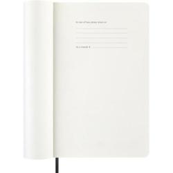 Kalendarz miesięczny MOLESKINE 2026, 12M, L, miękka oprawa, 13x21cm, czarny