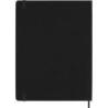 Kalendarz miesięczny MOLESKINE 2026, 12M, XL, twarda oprawa, 19x25cm, czarny