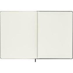 Kalendarz miesięczny MOLESKINE 2026, 12M, XL, twarda oprawa, 19x25cm, czarny