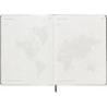 Kalendarz miesięczny MOLESKINE 2026, 12M, XL, twarda oprawa, 19x25cm, czarny