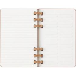 Kalendarz tygodniowy/miesięczny na spirali MOLESKINE 2026, 12M, L, twarda oprawa, 13x21cm, crush almond