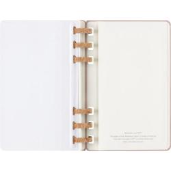 Kalendarz tygodniowy/miesięczny na spirali MOLESKINE 2026, 12M, L, twarda oprawa, 13x21cm, crush almond