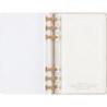 Kalendarz tygodniowy/miesięczny na spirali MOLESKINE 2026, 12M, L, twarda oprawa, 13x21cm, crush almond