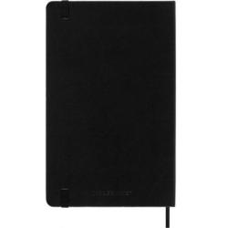 Kalendarz tygodniowy horyzontalny MOLESKINE 2025/26, 18M, L, twarda oprawa, 13x21cm, czarny