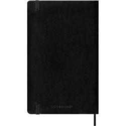 Kalendarz tygodniowy horyzontalny MOLESKINE 2026, 12M, L, miękka oprawa, 13x21cm, czarny