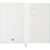 Kalendarz tygodniowy MOLESKINE 2025/26, 18M, L, twarda oprawa, 13x21cm, aquamarine