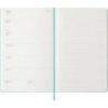 Kalendarz tygodniowy MOLESKINE 2025/26, 18M, L, twarda oprawa, 13x21cm, aquamarine