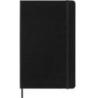 Kalendarz tygodniowy MOLESKINE 2025/26, 18M, L, twarda oprawa, 13x21cm, czarny