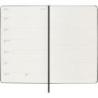 Kalendarz tygodniowy MOLESKINE 2025/26, 18M, L, twarda oprawa, 13x21cm, czarny