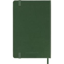 Kalendarz tygodniowy MOLESKINE 2026, 12M, P, twarda oprawa, 9x14cm, myrtle green