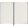 Kalendarz tygodniowy MOLESKINE 2026, 12M, P, twarda oprawa, 9x14cm, sapphire blue