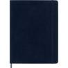 Kalendarz tygodniowy MOLESKINE 2026, 12M, XL, miękka oprawa, 19x25cm, sapphire blue