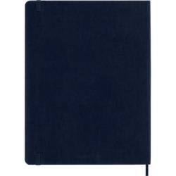 Kalendarz tygodniowy MOLESKINE 2026, 12M, XL, miękka oprawa, 19x25cm, sapphire blue