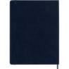 Kalendarz tygodniowy MOLESKINE 2026, 12M, XL, miękka oprawa, 19x25cm, sapphire blue
