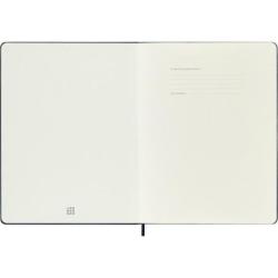 Kalendarz tygodniowy MOLESKINE 2026, 12M, XL, twarda oprawa, 19x25cm, sapphire blue
