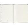 Kalendarz tygodniowy MOLESKINE 2026, 12M, XL, twarda oprawa, 19x25cm, czarny