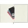 Kalendarz tygodniowy MOLESKINE 2026, 12M, XL, twarda oprawa, 19x25cm, czarny
